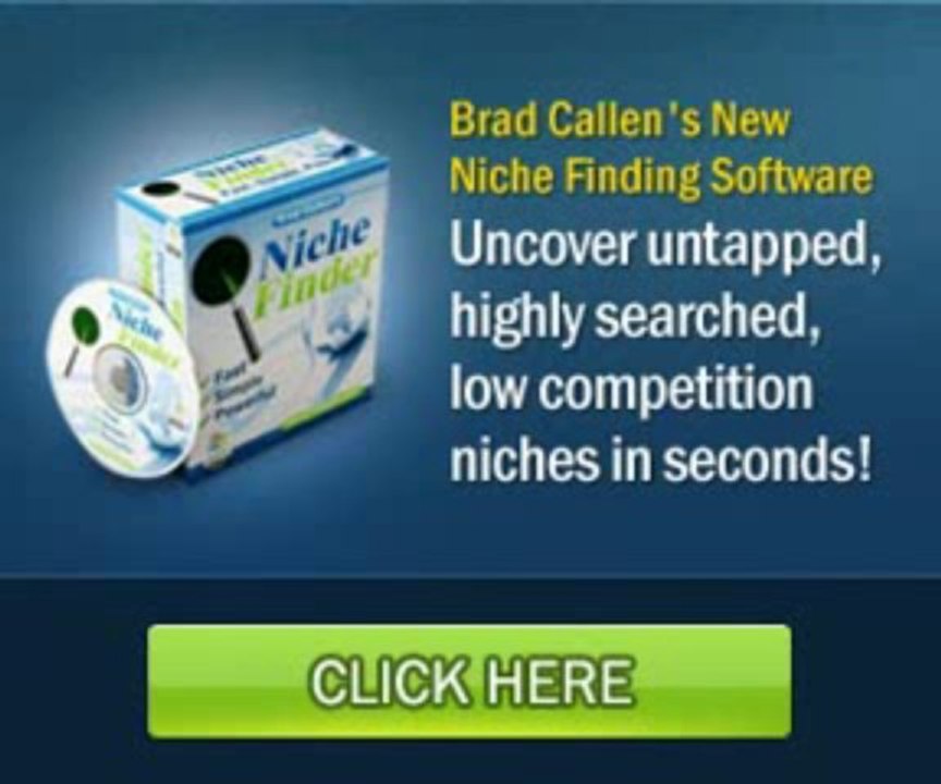Brad Callen's Niche Finder Software. Find Low Comp Keywords & More! | Brad Callen's Niche Finder Software. Find Low Comp Keywords & More!