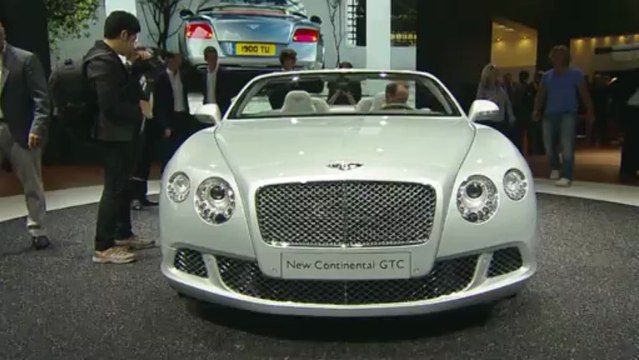 Bentley Continental GTC Francfort 2011
