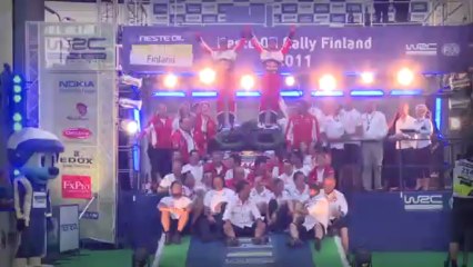 WRC - Finlande 2011 - La journée de samedi chez Citroën