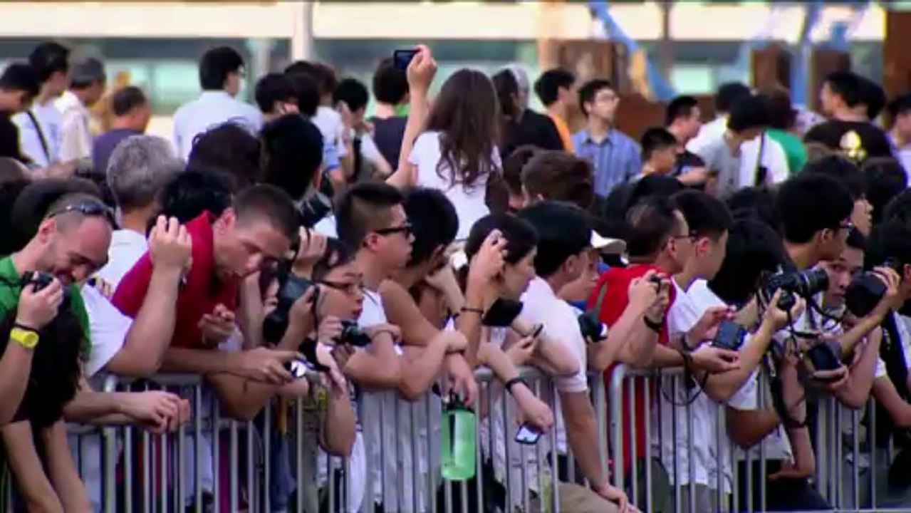 Red Bull en démonstration à Hong Kong