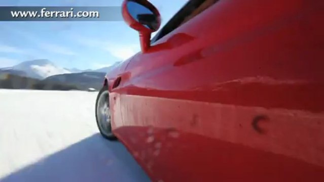 Ferrari California à St-Moritz