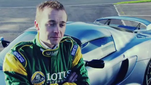 Bruno Senna teste la Lotus Exige S