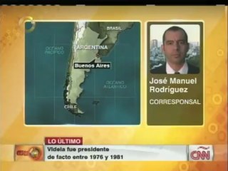 Murió el exdictador argentino Jorge Videla