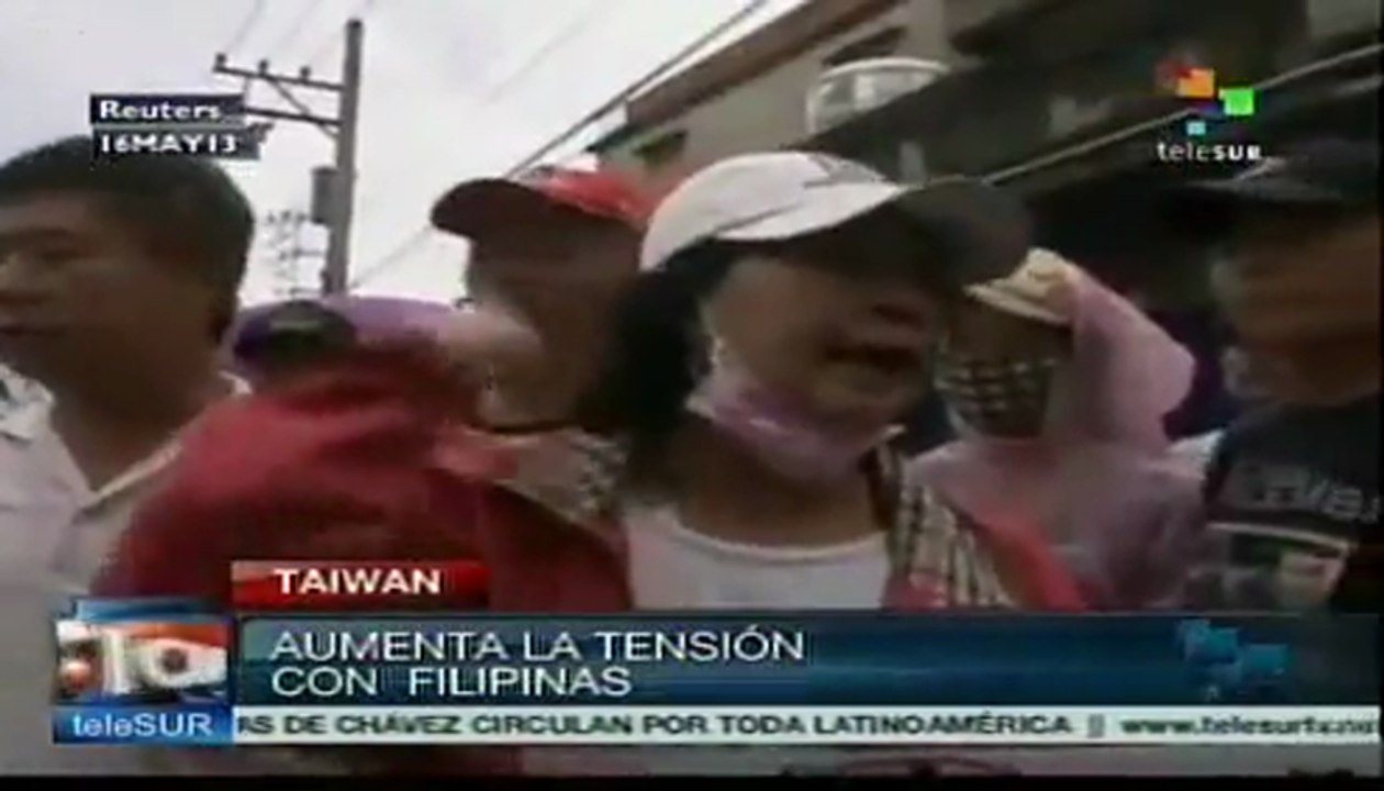Aumenta tensión entre Taiwan y Filipinas