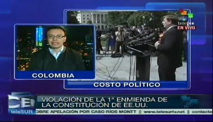 Espionaje podría costarle pérdida de gobernabilidad a Obama: Camacho