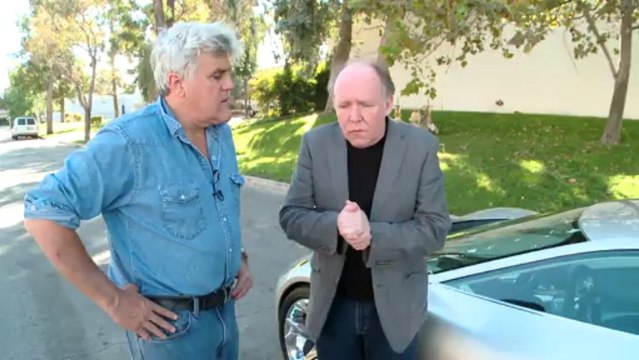 Jay Leno et le concept Jaguar C-X75