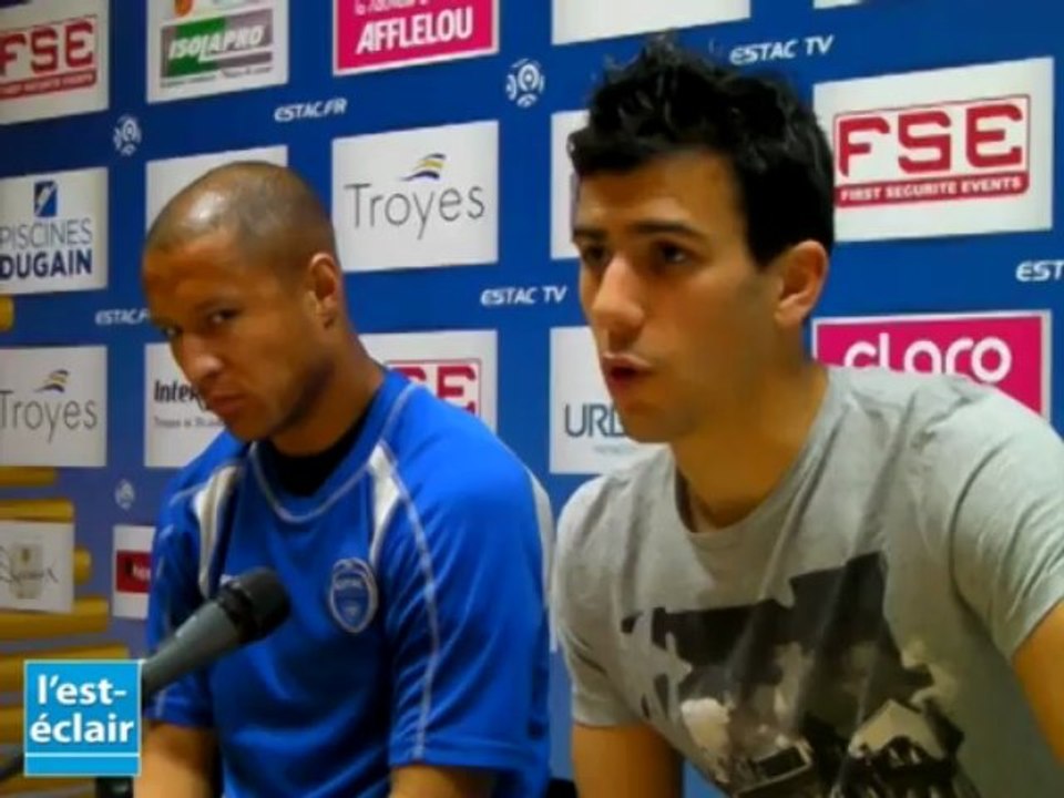 Le mot de Xavier Thiago et Maxime Colin avant Estac - Bordeaux