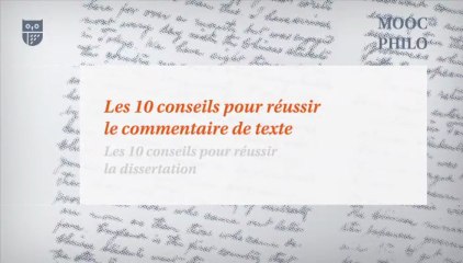 Les méthodes pour un bon commentaire de texte en philosophie