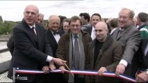 Inauguration du barrage du Coudray-Montceaux (Essonne)