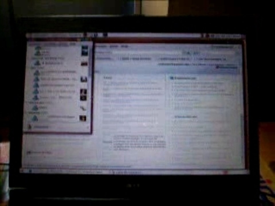 Ubuntu Edgy Eft et Beryl on laptop