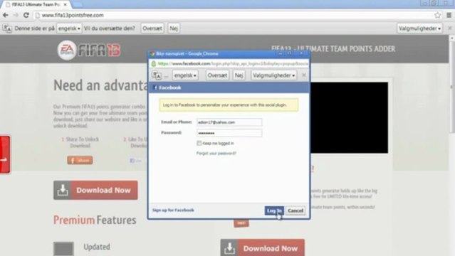 [FR] FIFA 13 Points dn'Ultimate Team Générateur de points gratuits Adder zippyshare Télécharger