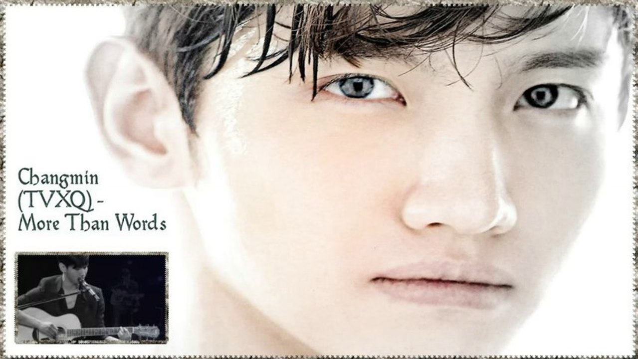 Changmin - More Than Words [german sub]