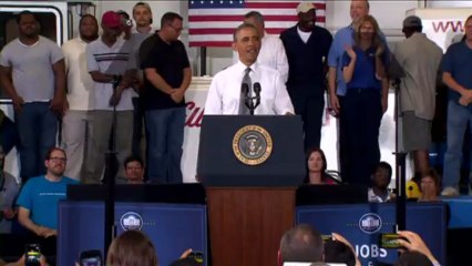 Obama wants focus on growth amid political turmoil