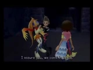 Yuna Rikku Paine Meet Sora