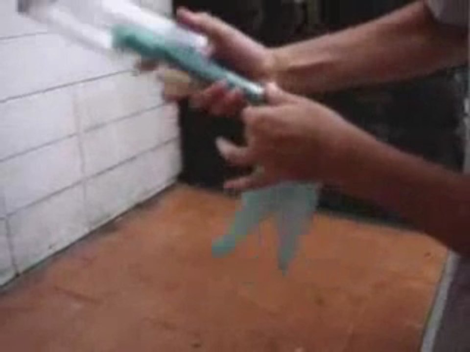Removing a cork from the bottle trick