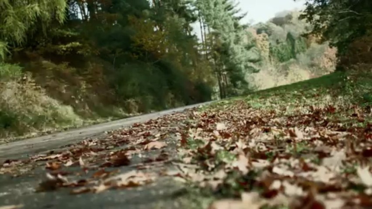 L'Aston Martin V12 Vantage et une LMP1 s'amusent sur une route de campagne