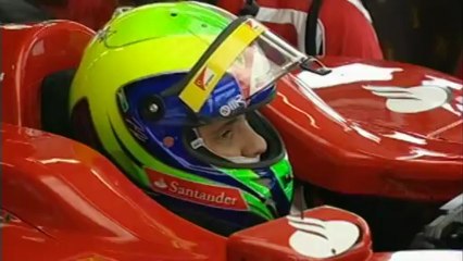 Felipe Massa teste la Ferrari F150