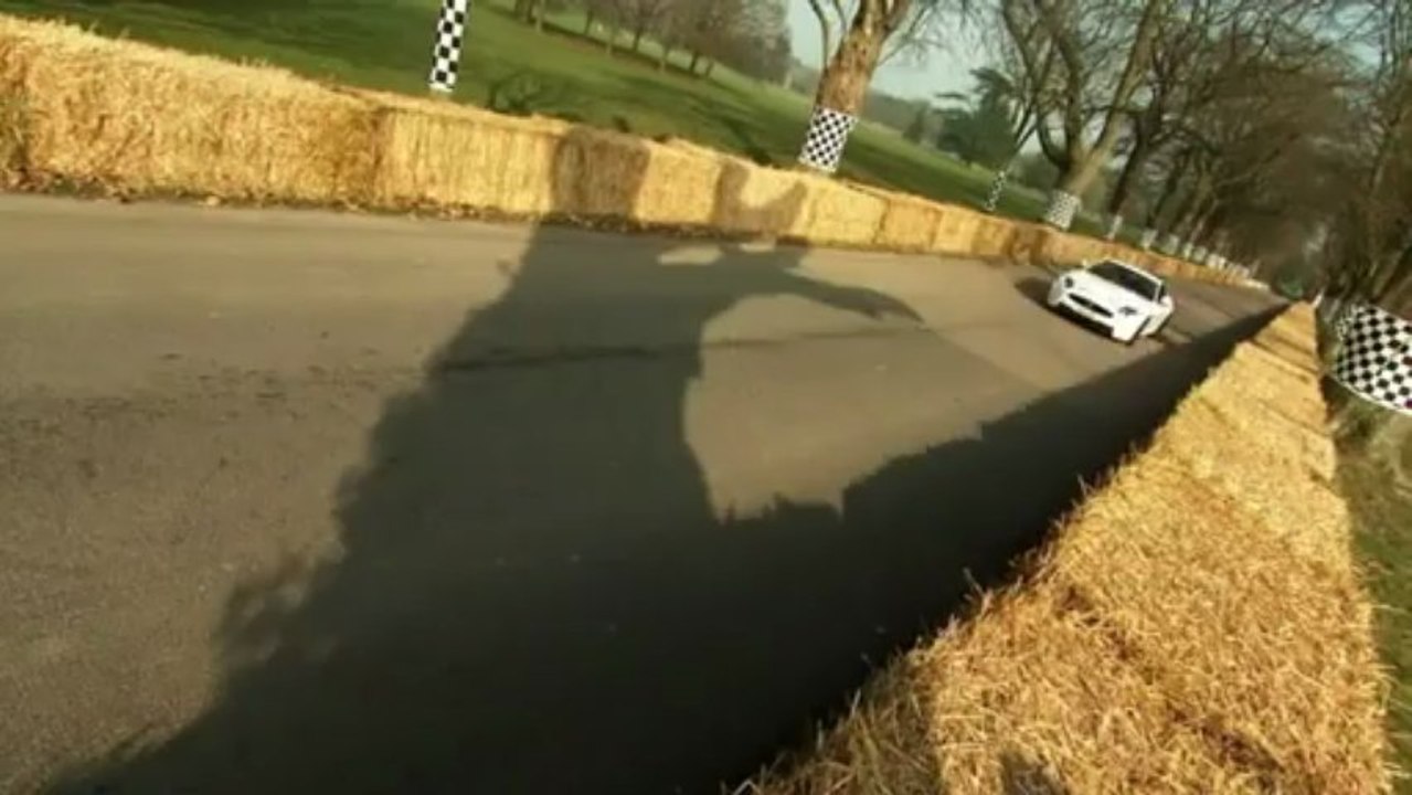 Jaguar XKR-S à Goodwood