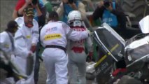 L'accident d'Allan McNish aux 24 Heures du Mans