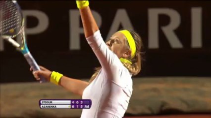 Quanta fatica per la Azarenka contro Sam Stosur!