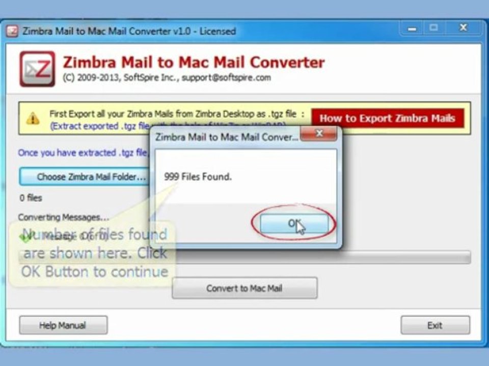 Export Zimbra to Mac Mail Tutorial - How To