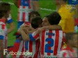 Celebración del Atlético de Madrid, tras coronarse campeón de la Copa del Rey