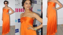 Deepika Padukone In Alexander McQueen Orange Jumpsuit!