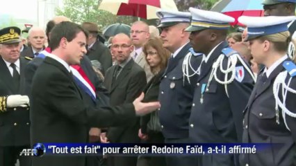 Valls: "la police fait tout" pour arrêter Redoine Faïd