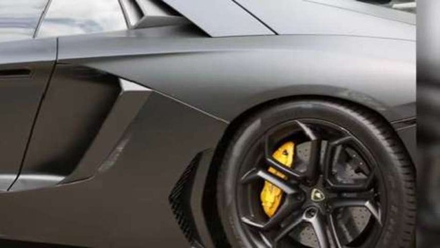 See Kanye West's Banged Up Lamborghini