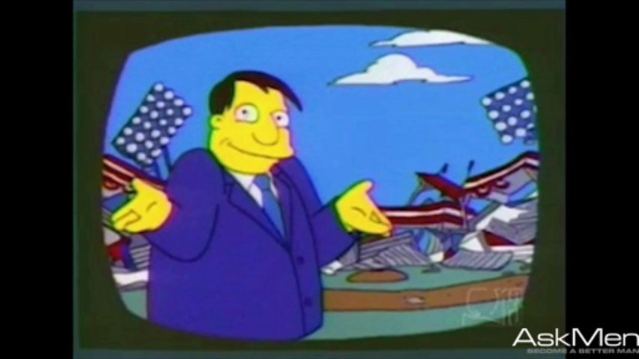 Mayor Quimby - The Simpsons Video
