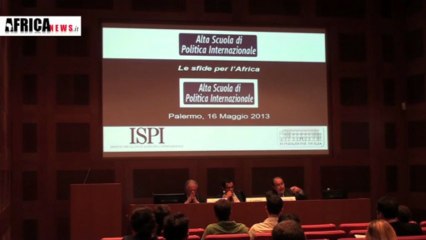 Le sfide dell'Africa, 16 maggio 2013 - intervento dott Armando Sanguini