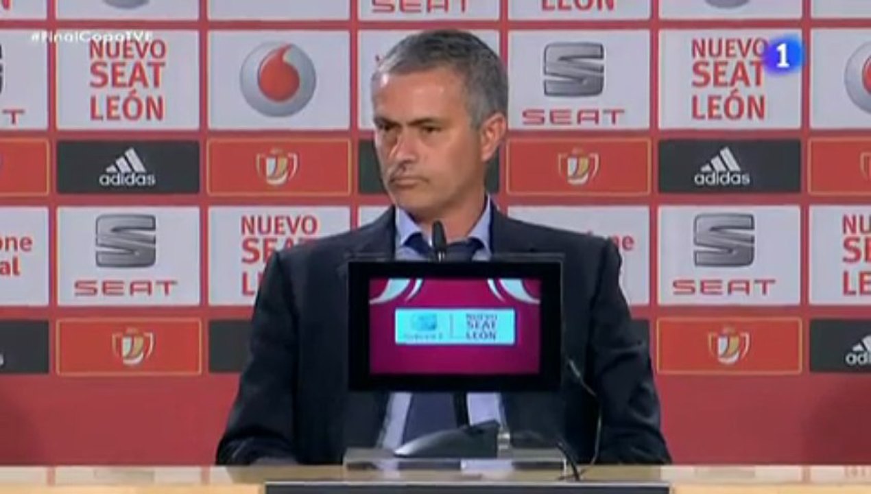 Rueda Prensa Mourinho tras Final Copa Rey