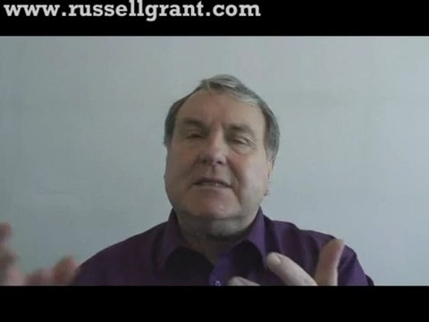 Russell Grant Video Horoscope Aquarius May Saturday 18th 2013 russellgrant.com