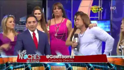 Konan loco en las Noches del Fútbol