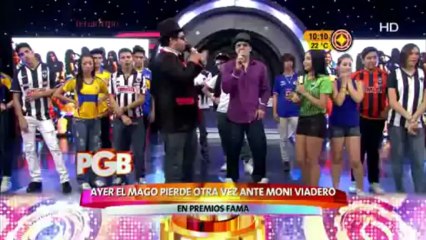 Mago Miado harto de perder en Premios Fama