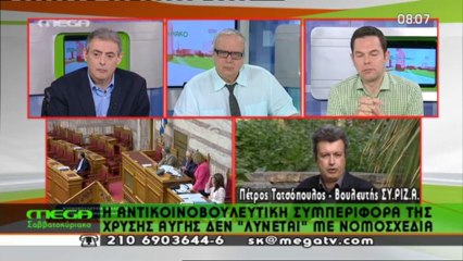 Τατσόπουλος για Χρυσή Αυγή