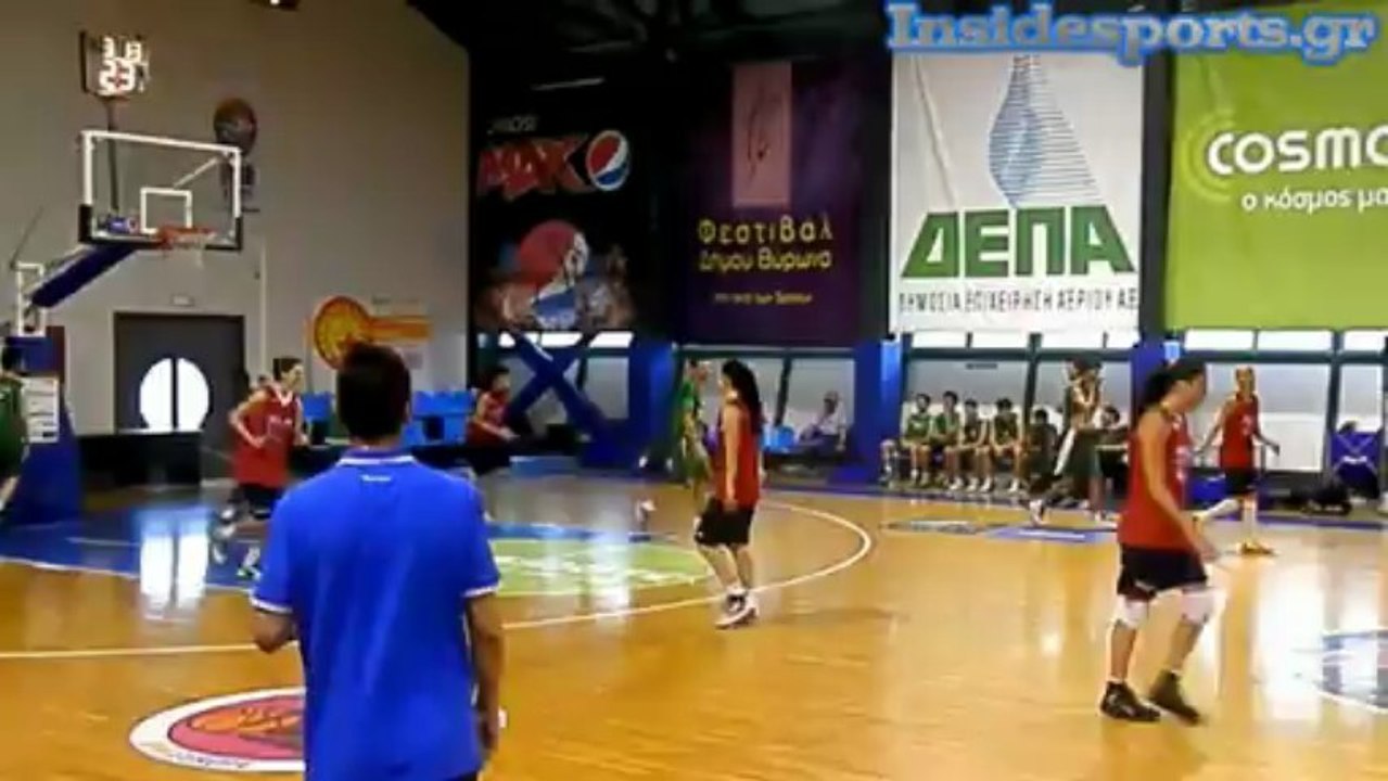 Εθνική Μπάσκετ Γυναικών - Εφηβικό Αμπελόκηπων  (Φιλικό προετοιμασίας 17/5)