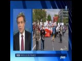 France 3 ,Manifestation des infirmières et Aide Soignantes NB3NP à la Bastille,Paris