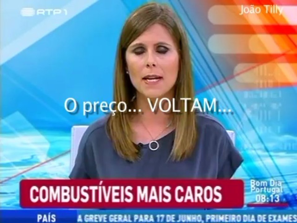 O preço VOLTAM a subir