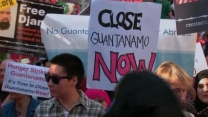 Rally marks 100 days of Guantanamo hunger strike