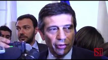 Napoli - Il ministro dei Trasporti Maurizio Lupi (17.05.13)