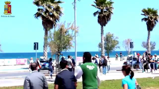 Polizia Stradale premiata da Autostrade per l'Italia al Giro d'Italia 2013 -1- (17.05.13)