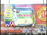 Chinnapa Reddy arrested for Chandrababu and Sreesanth flex