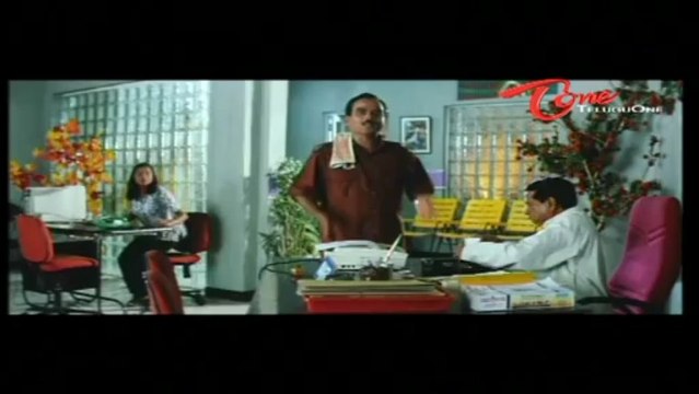 Office Comedy Scene Between M S Narayana - L B Sriram