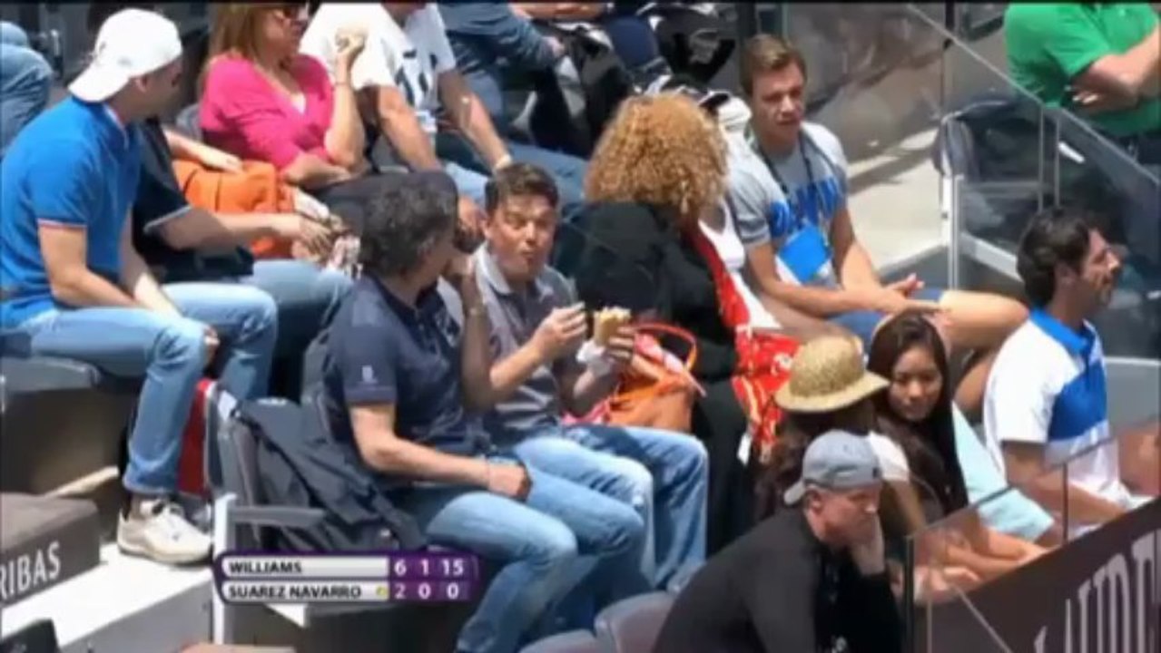 Rom: 22. Sieg in Folge! Serena eilt Richtung Finale