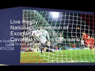 Live Rugby Calvisano vs Cavalieri Prato