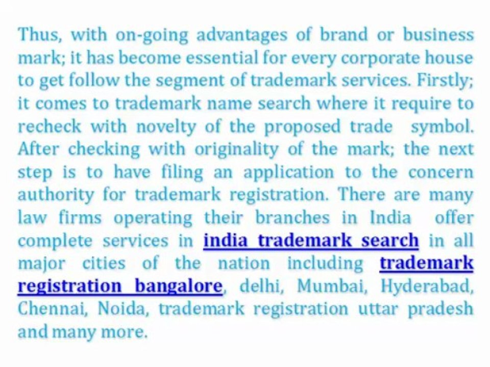 Buzz The Presence Of Your Trademark