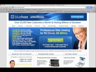 How To Create A Sub-Domain To Your Website - Blue Host - SEO Biz Group 1 of 3