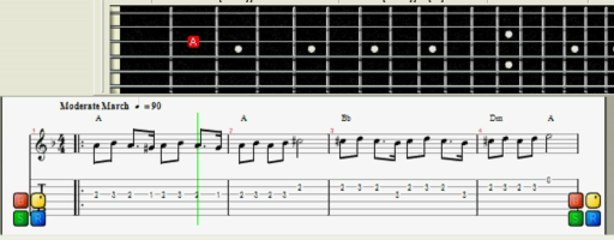 GİTAR  DERSİ  -  Kasap Havası - ( 0543 232 91 22 : Taci Hoca )