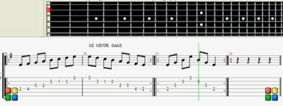 GİTAR DERSİ - Minör Gamlar - ( 0543 232 91 22 : Taci Hoca )